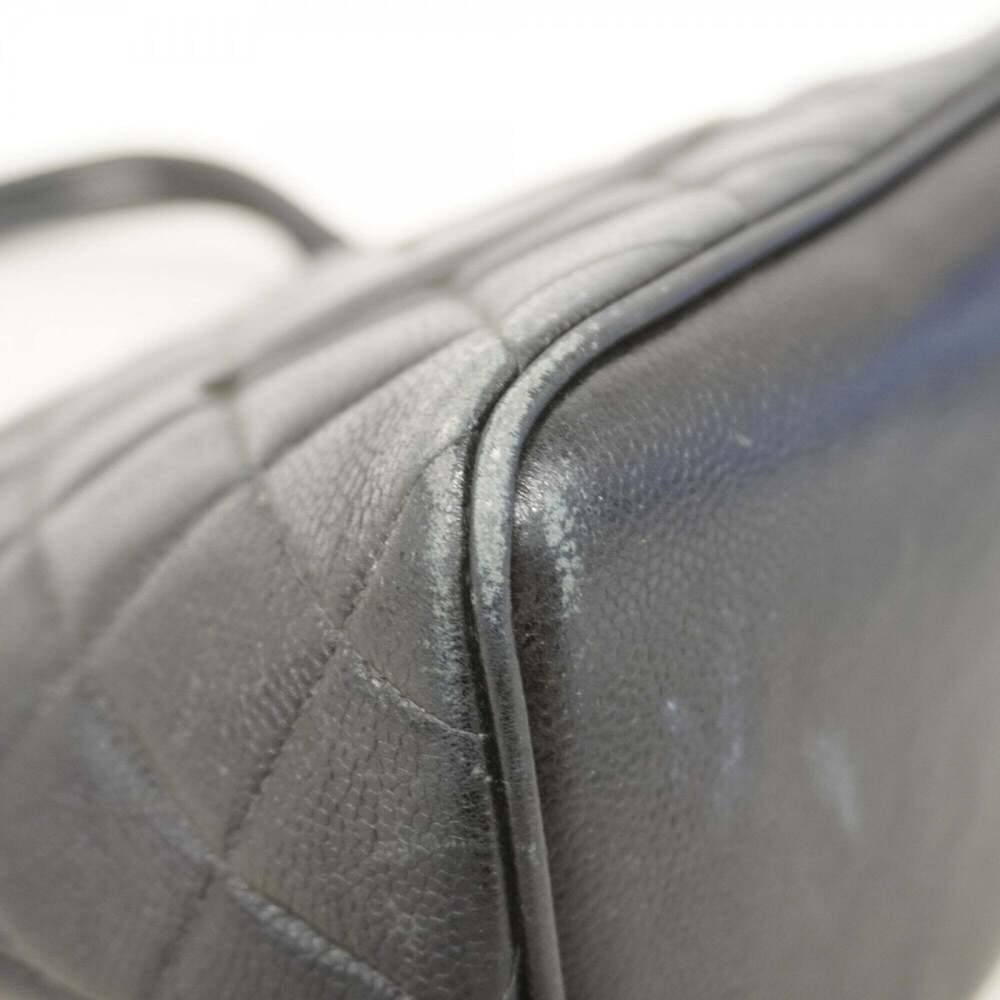 CHANEL Black Caviar Leather Reissue Tote Bag - Picture 7 of 13
